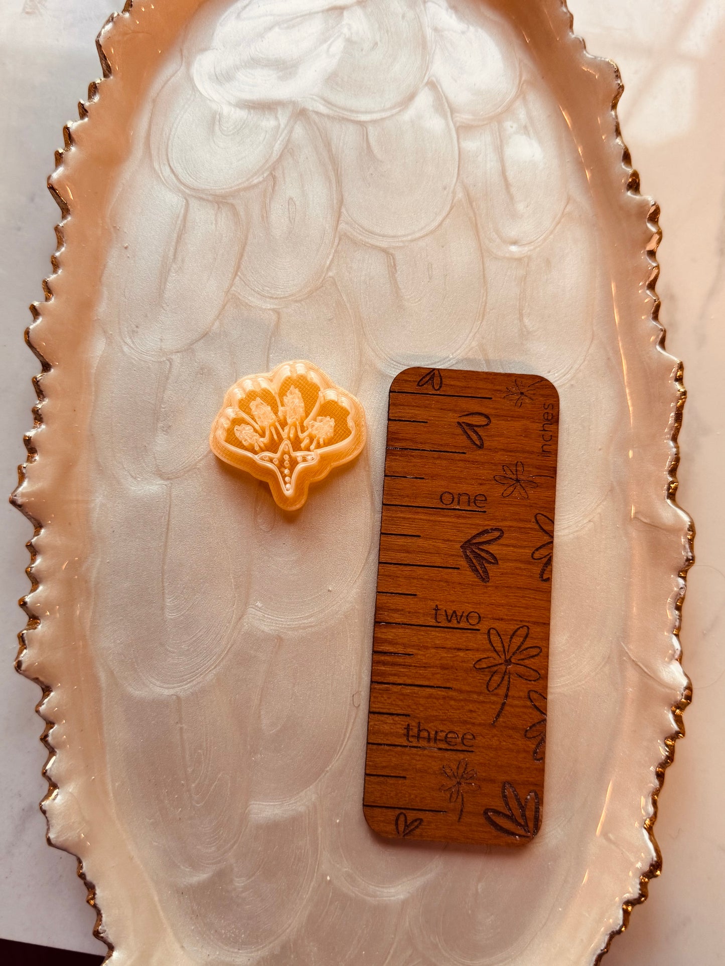 Paisley Flower Clay Cutter