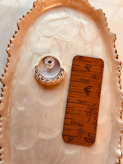 Paisley Hoop Polymer Clay Cutter