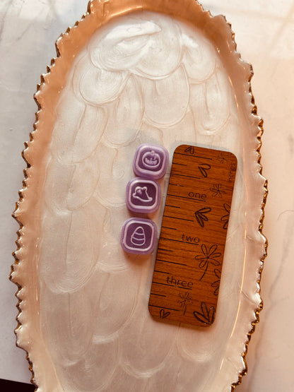 Halloween Icons Trio Polymer Clay Cutter Set