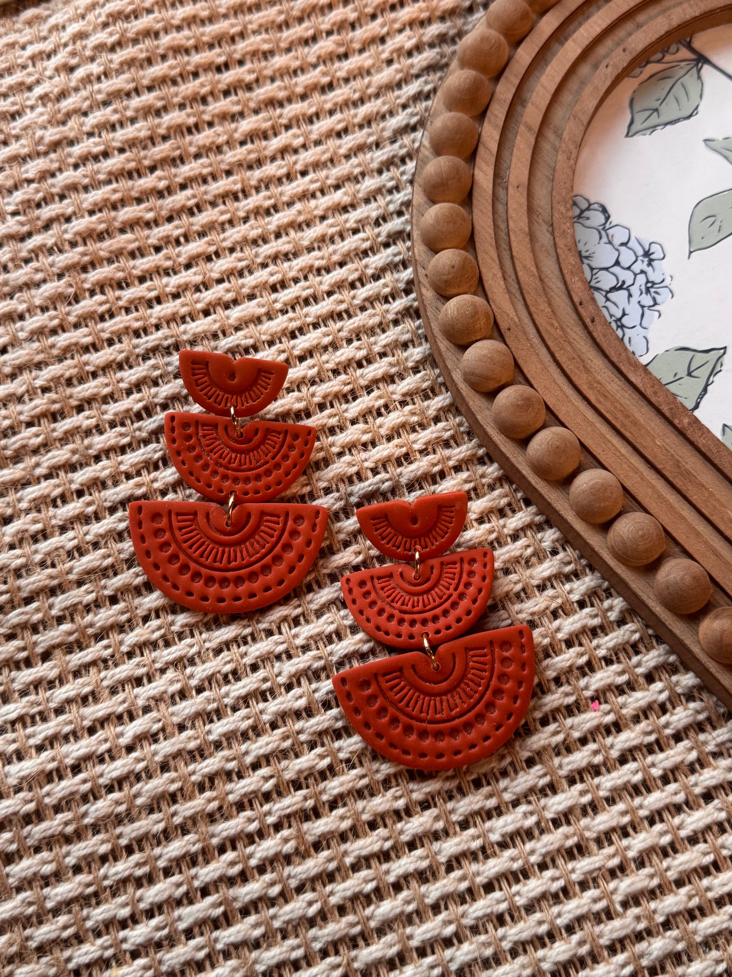 Cinnamon Statement Dangles