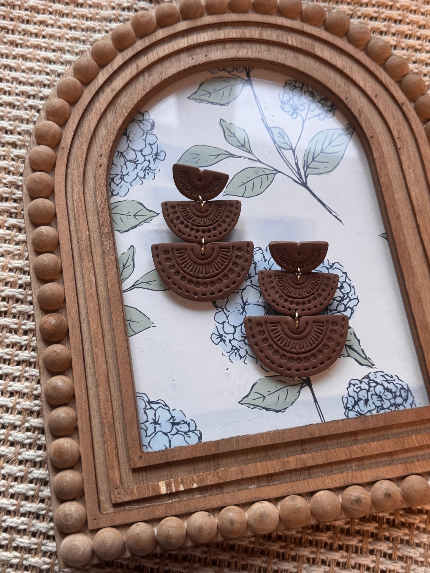 Brown Statement Dangles