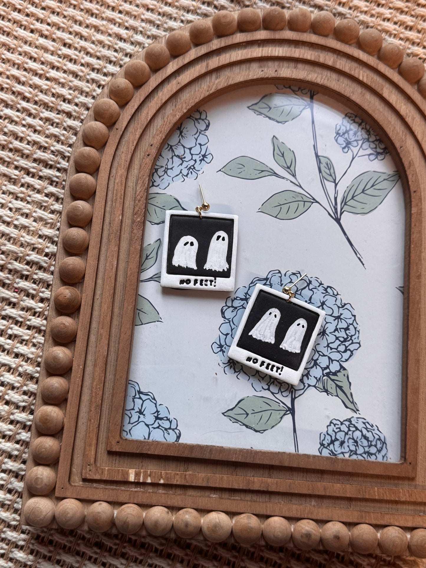 No Feet! Polaroid Dangles