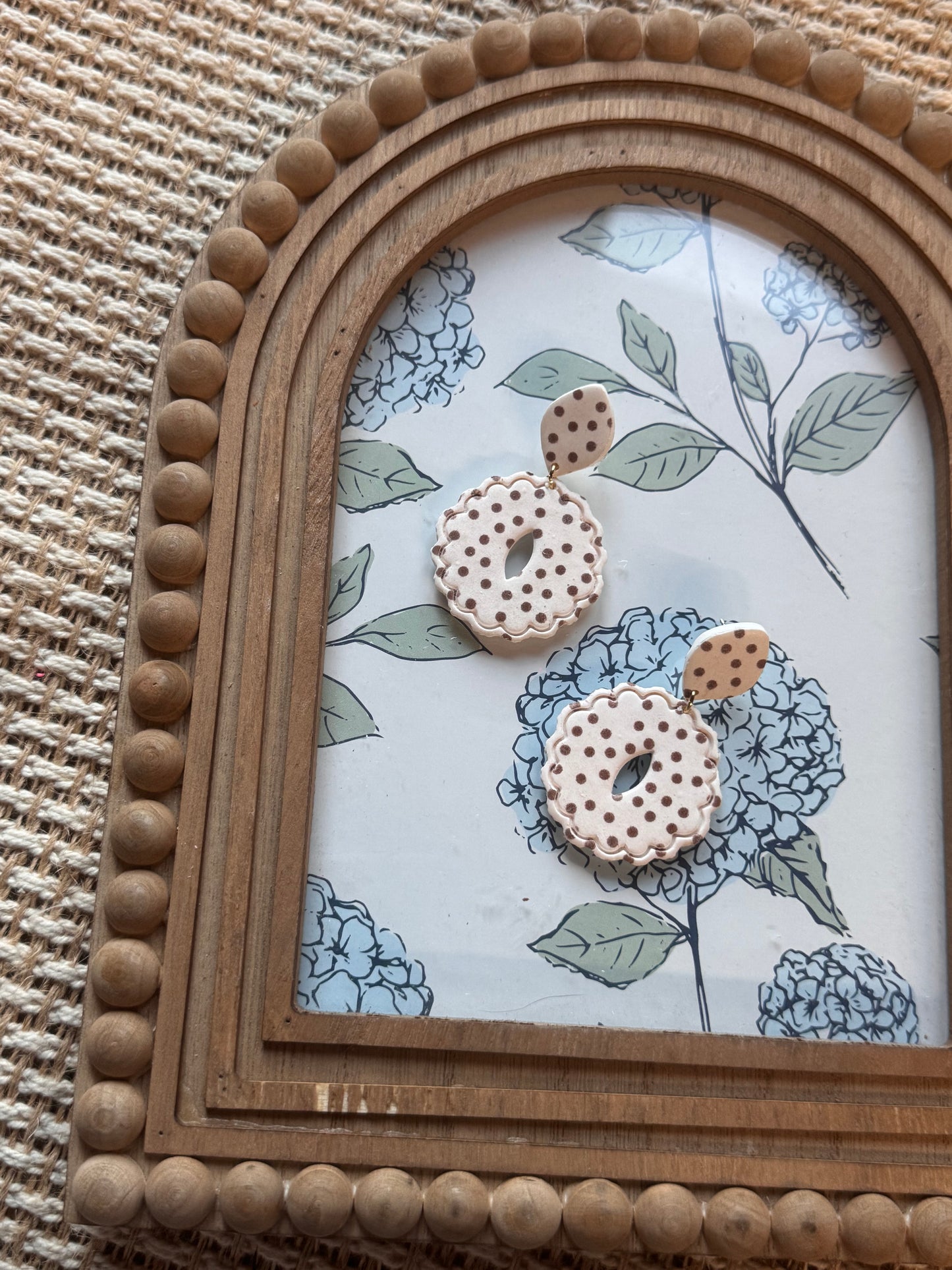 Polkadot Statement Earrings