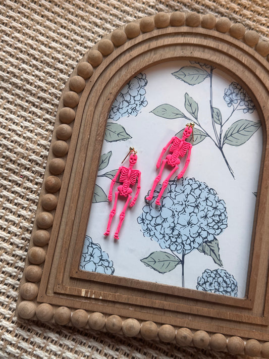 Hot Pink Skeletons