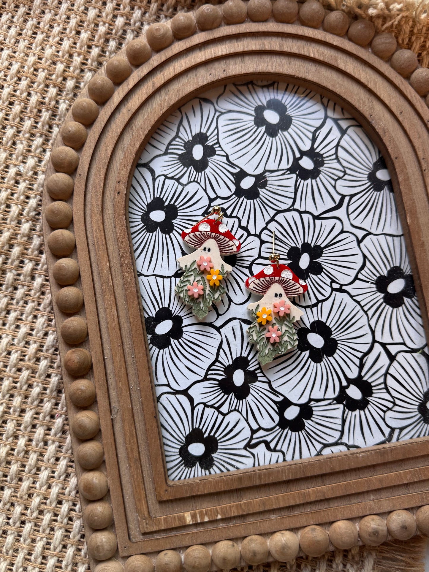 Mushroom Floral Ghosts