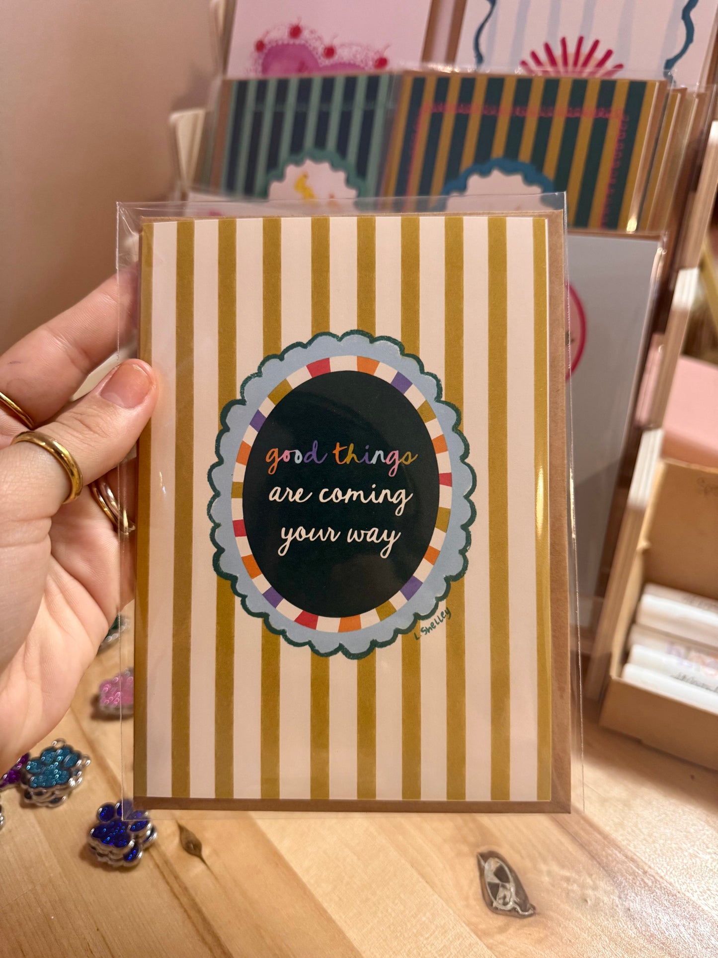 Good Things Greeting Card