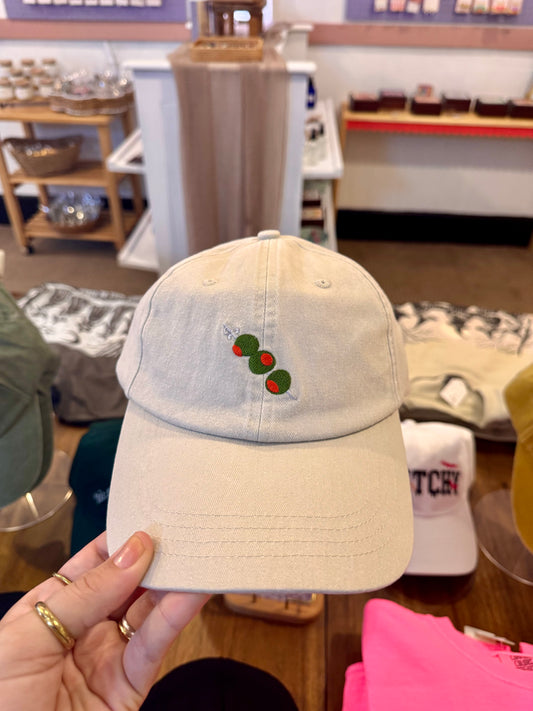Pimento Olives Embroidered Baseball Cap
